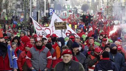 Grève générale en Belgique