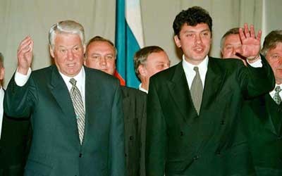 Boris Yeltsin & Boris Nemtsov