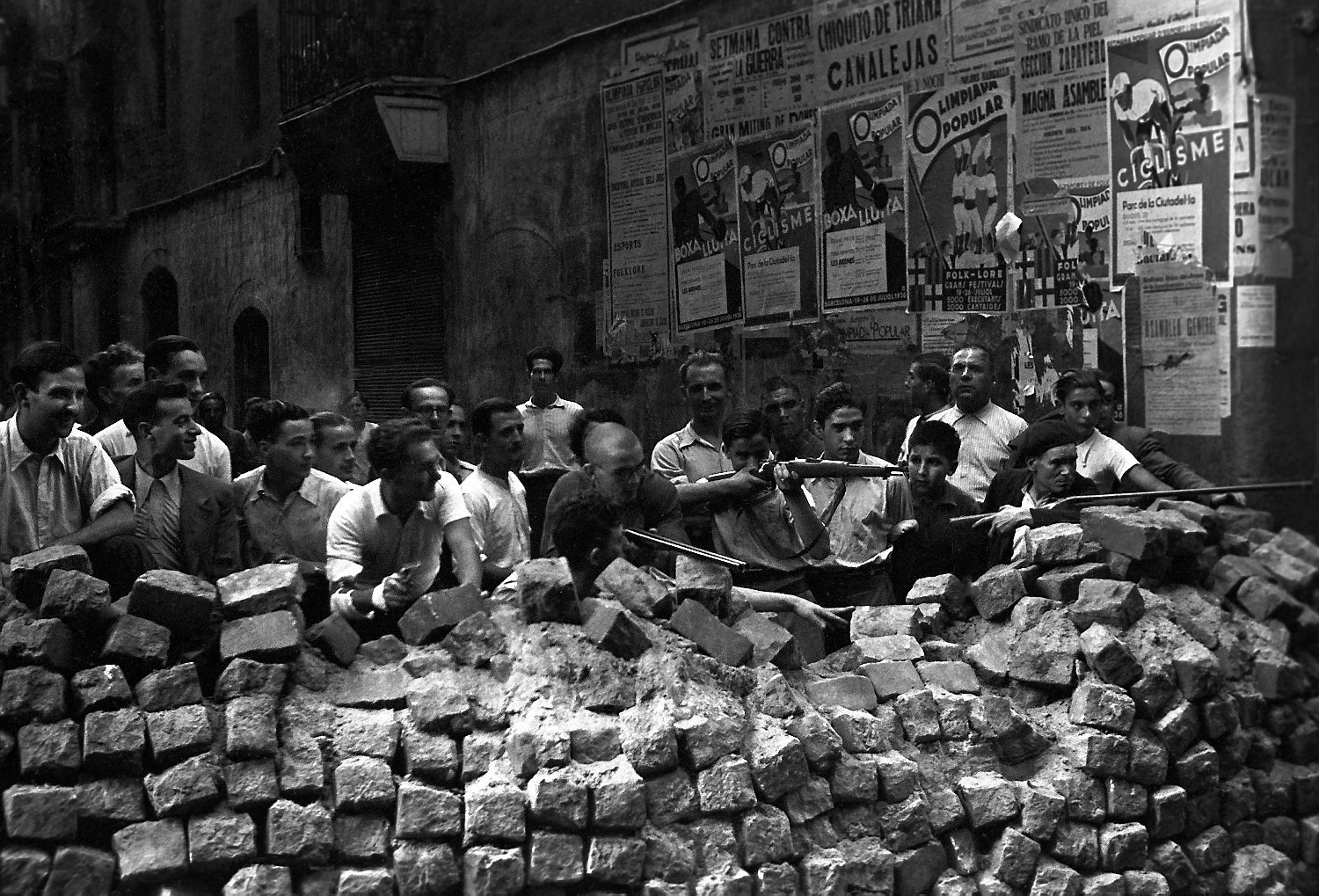 Barcelone 19 juillet 1936