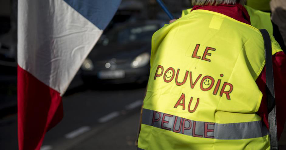 Gilet Jaune Pouvoir au peuple