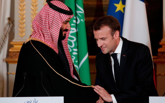 Macron Ben Salmane