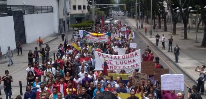 Marche Paysans Caracas