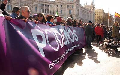 Podemos élections législatives 2015