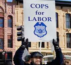 Cops for labor