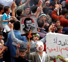manifestation Syrie