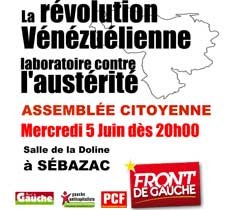 Assemblée citoyenne Rodez - Révolution au Venezuela