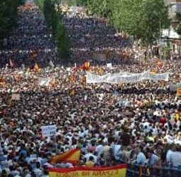 manifestation Espagne