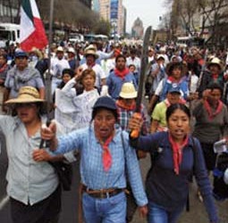Manifestation Mexique