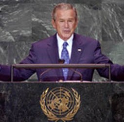 Geroge w Bush ONU