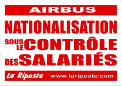 Affiche Nationalisation Airbus
