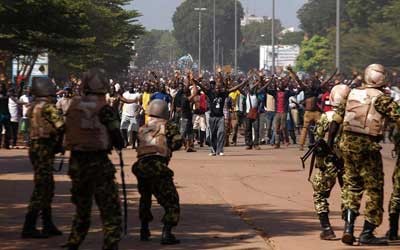 Manifestation Burkina Faso