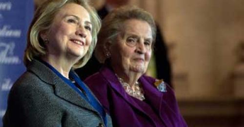 Hillary Clinton & Madeleine Albright