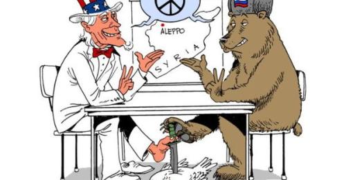 USA RUSSIE Alep