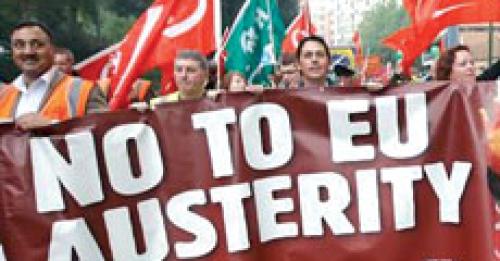 Manifestation non à l'Europe de l'austérité